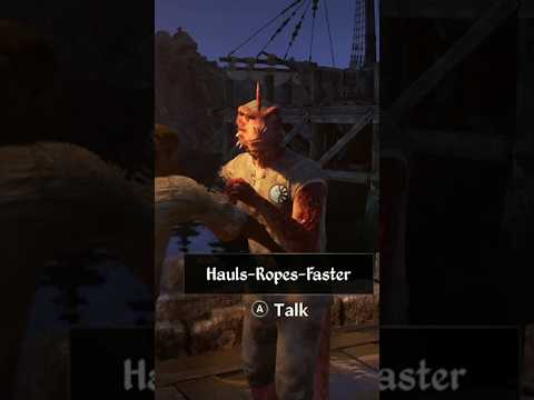 The shy Argonian #shorts #oblivionremastered #oblivion #gaming