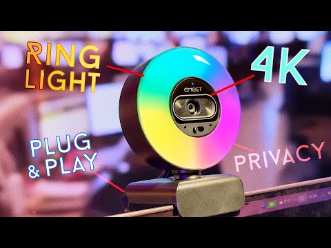 Step up your Video Calls & Livestreams with the EMEET S600L! So simple and affordable!