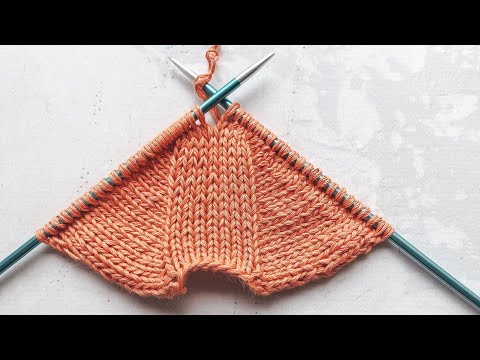 Красивые аккуратные прибавки для реглана-погон с наклоном вправо и влево. Очень просто!