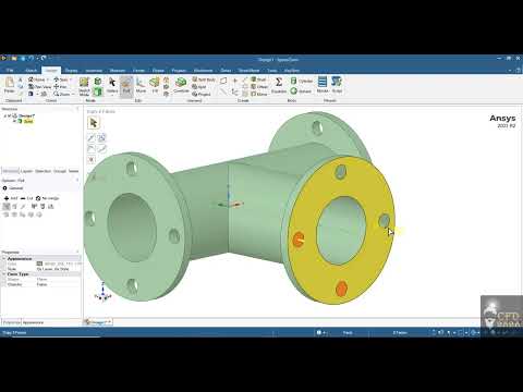 How to Create Geometry Using ANSYS SpaceClaim - Basic Tutorial 3