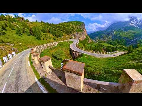 Scenic Drive in the Stunning Alps 🇫🇷 | 🇮🇹 Col and Lake du Mont Cenis [Insta 360 4x 8k]