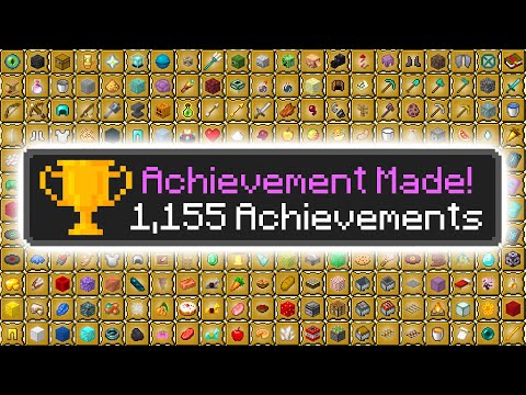 I Beat Minecraft's Hardest Achievement Pack!