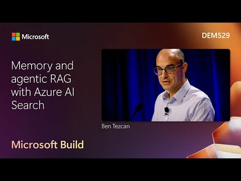 Memory and agentic RAG with Azure AI Search | DEM529