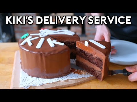 Chocolate Cake from Kiki's Delivery Service | Anime with Alvin