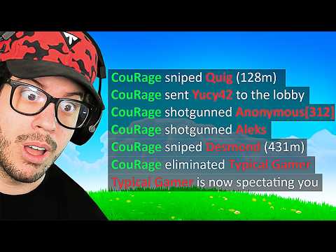 CouRage vs 100 Fortnite Noobs