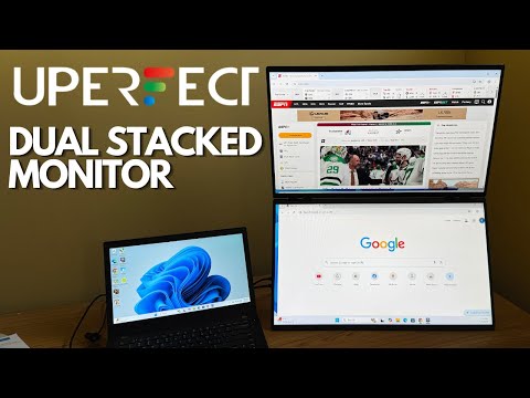 UPERFECT Dual Stacked Portable Monitor - The Delta Mega