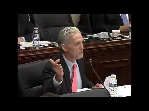 Rep. Gowdy Questions Attorney General Lynch