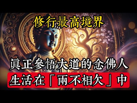 修行最高境界：真正參悟大道的念佛人，生活在“兩不相欠”中#佛學 #禪宗 #佛教哲學 #佛教經典