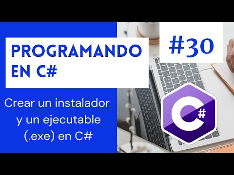 💻 Programming in C# with Visual Studio .NET #30 - How to create an installer and an executable (....
