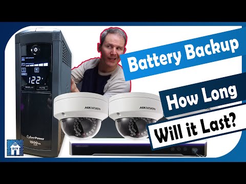 Battery Backup for your Security Camera System - UPS (PC/MAC & NVR/DVR)