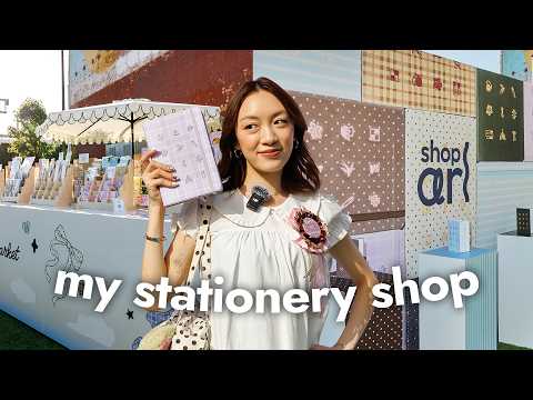 I Opened a Stationery Pop-Up Shop!