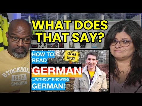 Can Two Americans Read German After Watching This Video?!