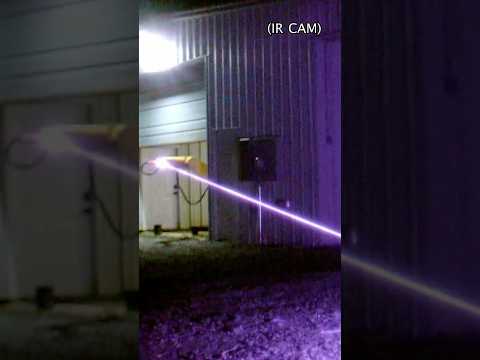 I built a powerful laser beam ⚠️