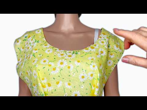 Brilliant Tip to INVISIBLY Reduce an Oversized Neckline