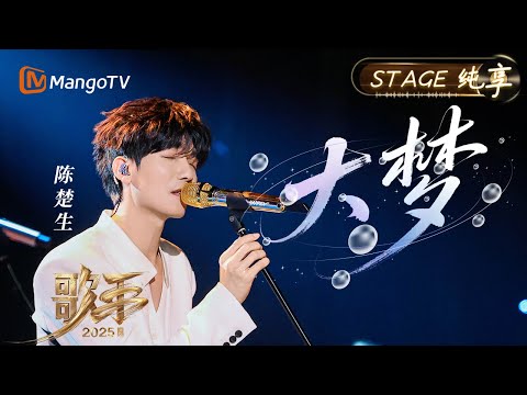 【#歌手2025 纯享】#陈楚生 《大梦》用高超唱商诠释十八岁的踉跄与七十八岁的叹息 带我们穿过整场的迷雾 追寻生命不断向前的坚韧|《歌手2025》 SINGER 2025|MangoTV
