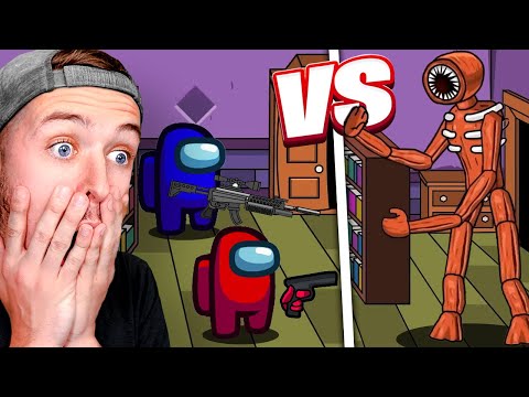 AMONG US vs ROBLOX DOORS!