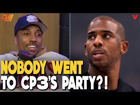 Jeff Teague CAN'T BELIEVE Clippers team DID NOT SHOW UP to Chris Paul's Halloween Party | Club 520