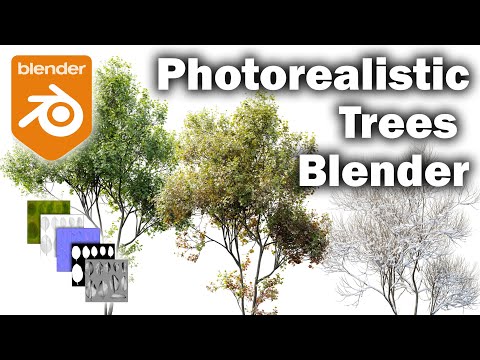 🌳 Photorealistic Trees Materials in Blender - Tutorial