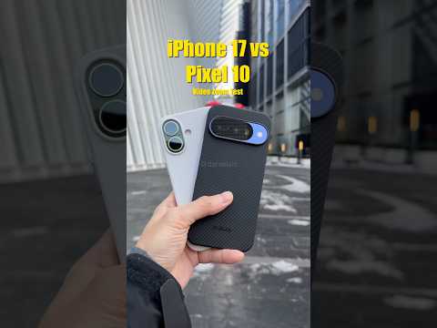 iPhone 17 vs Pixel Video Zoom Test!