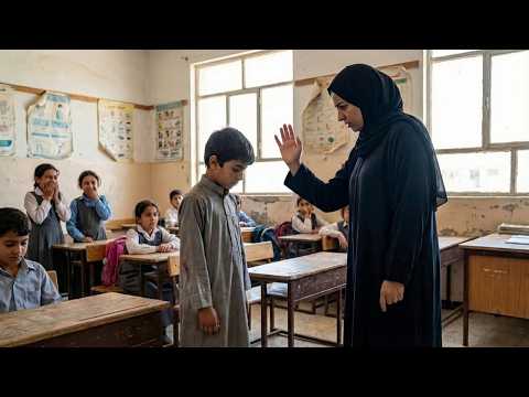 كانت المعلمة تعاقب وتهين طالبًا فقيرًا كل يوم ... وبعد 20 عامًا دُعيت لحفل تكريم فكان هو الوزير!