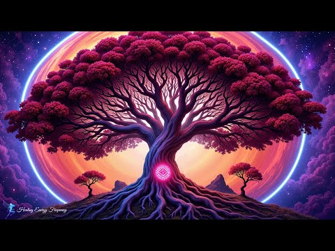 TREE OF LIFE + Cleans the Aura and Space | Let Go Worries, Anxiety, Fear | Heal Root Chakra