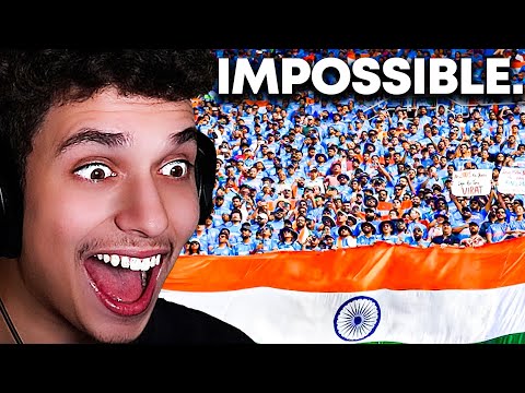 MOST INSANE Indian Crowds Singing during Cricket Match!