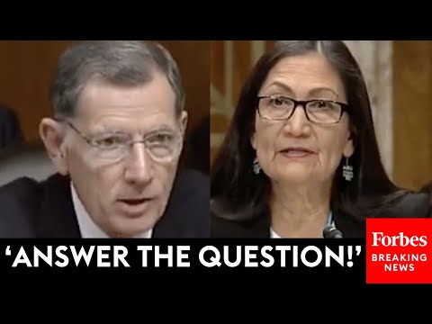 'You Haven't Followed The Law!': John Barrasso Does Not Let Up On Deb Haaland
