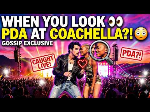 WHEN YOU LOOK ME IN THE EYES" 👀 Joe Jonas & Tati Gabriela Pack on PDA During Surprise Coachella Set