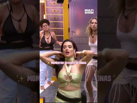 Momentos CAÓTICOS da Festa do Jonas! | Mesacast BBB | Multishow | #Shorts