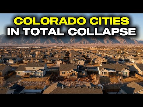 Top 10 Colorado Cities in Total FREEFALL (The Real Estate Disaster)