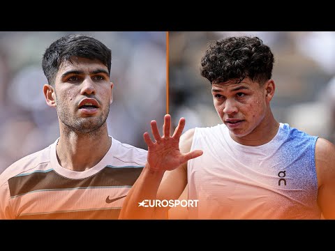 Lo SPETTACOLARE tie-break tra ALCARAZ e SHELTON | Roland Garros 2025
