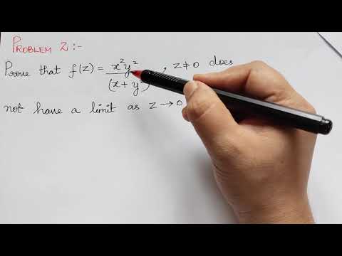 Limits in complex Analysis 