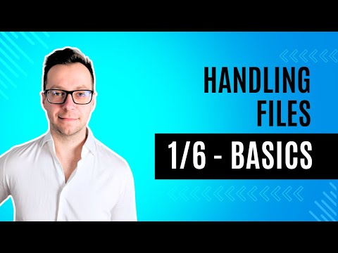 Handling FILES with Databricks: 1/6 - BASICS