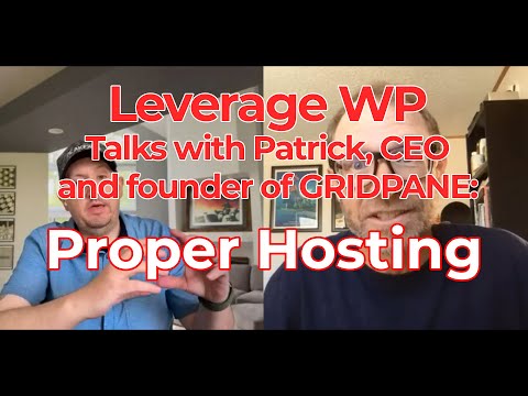 Running WordPress the right way - workshop with Patrick Gallagher, founder and CEO of GridPane