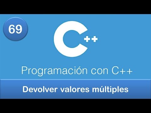 69. Programación en C++ || Funciones || Devolver valores múltiples