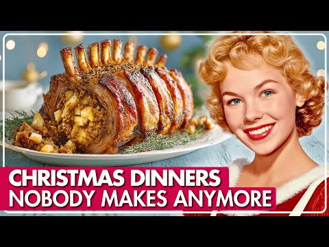 30 Christmas Dinners from the 1960s and 70s That Have Disappeared!