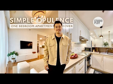 SIMPLE OPULENCE | One Bedroom Unit Makeover (51 SqM / 549 SqFt) Elegant Minimalist | Studio Ploy