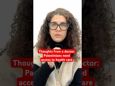Palestinians need access to health care now more than ever