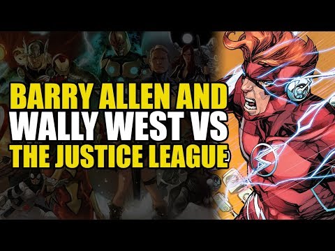 Barry Allen & Wally West vs The Justice League! (The Flash: Flash War Part 3)