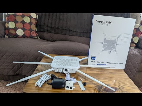 2025 AX3000 Outdoor WiFi 6 Extender, WAVLINK Long-Range WiFi Repeater/Access Point  Installation