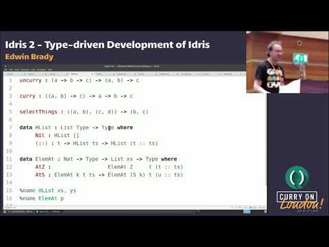 Edwin Brady - Idris 2 - Type-driven Development of Idris
