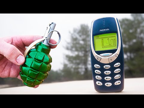 EXPERIMENT : Will The NOKIA 3310 Stand? NOKIA 3310 vs