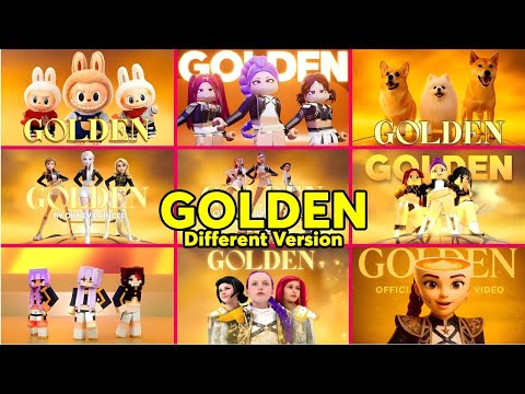 Song 'GOLDEN' Huntr/x Through Different Versions ~ Guess The Song Golden KPOP DEMON HUNTERS #2"