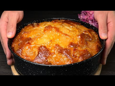 Apfelkuchen schmilzt in 10 MINUTEN im Mund! Ein Vorgeschmack auf die Kindheit!