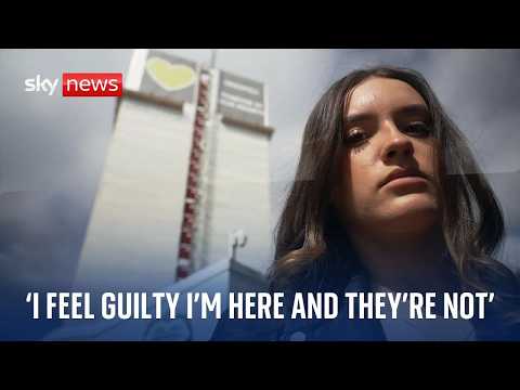 'I feel guilty I'm here': Children of Grenfell remember as trauma remains seven years on