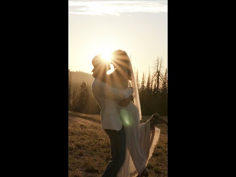 Epic Utah Wedding in the Mountains TEASER | Shot on #LumixS5 #shorts