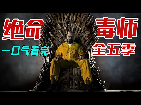 一口气看完不朽神剧《绝命毒师》1-5季解说，无法超越的世纪剧王，老白一手创立毒品帝国的开挂人生