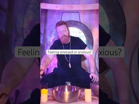Are you feeling anxious? This might be your answer #soundhealing