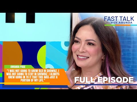 Fast Talk with Boy Abunda: Amanda Page reminisces about her days in the limelight (Full Episode 731)