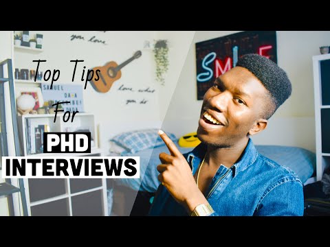 Top Tips For Preparing For a PhD INTERVIEW | PhD / Postgraduate Application Guide | PhD Interview